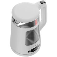 AENO Electric Kettle EK6: 1850-2200W, 2L, Strix, Square-shaped body, Transparent lid, High Resistant Glass, LED-Illumina