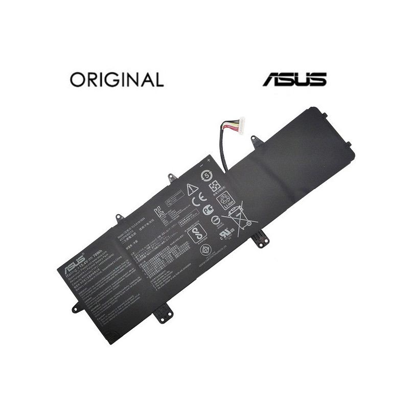 Nešiojamo kompiuterio baterija ASUS C41N1804, 4550mAh, Original