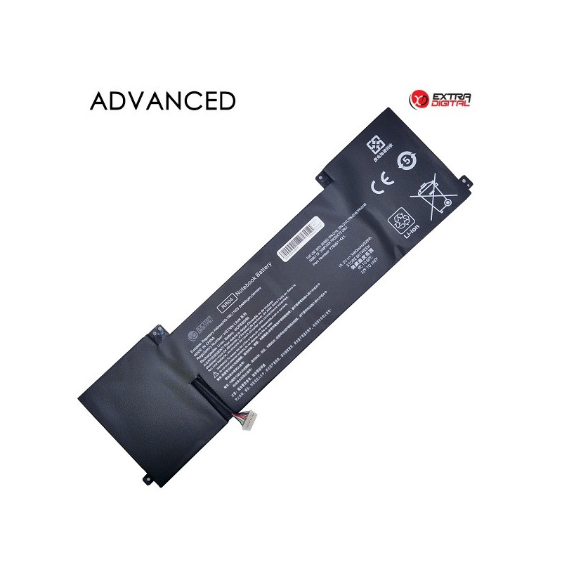 Nešiojamo kompiuterio baterija HP RR04, 3400mAh, Extra Digital Advanced