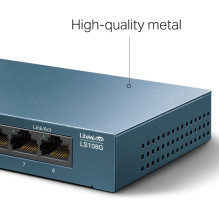 TP-LINK 8-Port 10 / 100 / 1000Mbps Desktop Switch
