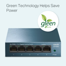 TP-LINK 5-Port 10 / 100 / 1000Mbps Desktop Switch