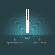 TP-LINK 300Mbps belaidis N lauko prieigos taškas