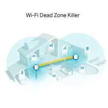 TP-LINK AX3000 viso namo tinklo „Wi-Fi 6“ sistema, „Deco X60“, 2 vnt. pakuotėje
