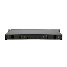 EXTRALINK 48 CORE (24 SC DUPLEX) FIBER OPTIC PATCH PANEL BLACKDUPLEX HOLES