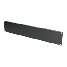 EXTRALINK 2U 19' Front Blank Panel for Cabinets, Black