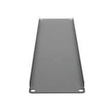 EXTRALINK 2U 19' Front Blank Panel for Cabinets, Black