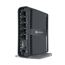 MIKROTIK WiFi 6 802.11AX Wave 2 PoE in / out Dual Band Dual Chain WiFi 6 Router hAP ax² (C52iG-5HaxD2HaxD-TC)
