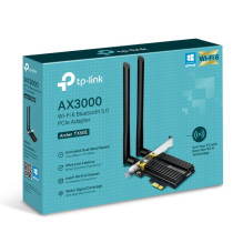 TP-LINK AX3000 Wi-Fi 6 Bluetooth 5.0 PCIe Adapter Archer TX50E