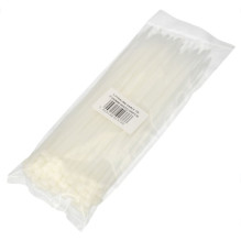 EXTRALINK CABLE TIE 5*250MM WHITE, 100 pcs. EXTRALINK CABLE TIE 5*250MM WHITE, 100 pcs.