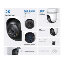 TP-LINK Outdoor Pan / Tilt Security WiFi Camera Tapo C510W