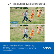 TP-LINK lauko panoraminė / pakreipiama apsaugos WiFi kamera Tapo C510W TP-LINK lauko panoraminė / pakreipiama apsaugos WiFi kamera Tapo C510W