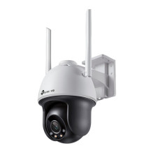 TP-LINK VIGI 4MP Outdoor Full-Color Wi-Fi Pan Tilt Network Camera, 4 mm