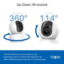 TP-LINK Pan / Tilt AI Home Security Wi-Fi Camera, Tapo C230