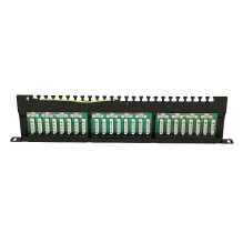 EXTRALINK 0.5U 24PORT CAT6 UTP PATCHPANEL