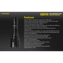 NITECORE P Precise serijos žibintuvėlis NEW P30