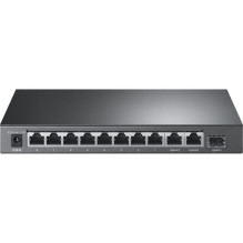 TP-LINK 8 prievadų 10 / 100 Mbps + 3 prievadų gigabito darbalaukio komutatorius su 8 prievadų PoE+ TP-LINK 8 prievadų 10 / 100 Mbps + 3 prievadų gigabito darbalaukio komutatorius su 8 prievadų PoE+
