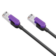 Cable Cat8 S / STP, 0.5m, black