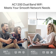 TP-LINK AC1200 Wireless MU-MIMO WiFi Router Archer C64