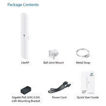 UBIQUITI 2x2 MIMO airMAX® ac 5GHz Sector AP, LiteAP ac UBIQUITI 2x2 MIMO airMAX® ac 5GHz Sector AP, LiteAP ac