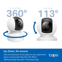 TP-LINK Pan / Tilt Home Security Camera Tapo C202
