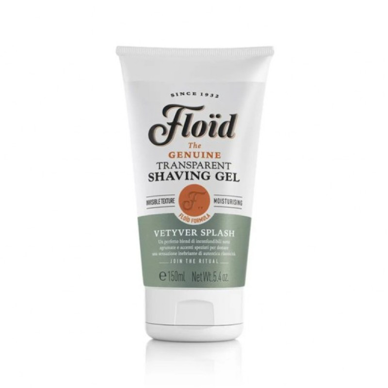 Transparent Shaving Gel Vetyver Splash Clear shaving gel, 150ml