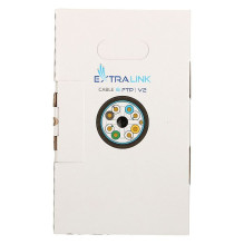 EXTRALINK CAT6 FTP (F / UTP) V2 LAUKO SKIRTOS SUKTOS POROS LAIDAS 305M EXTRALINK CAT6 FTP (F / UTP) V2 LAUKO SKIRTOS SUKTOS POROS LAIDAS 305M