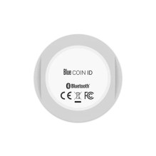 TELTONIKA Bluetooth 4.0 LE švyturėlis, mėlynas, monetų identifikavimas TELTONIKA Bluetooth 4.0 LE švyturėlis, mėlynas, monetų identifikavimas