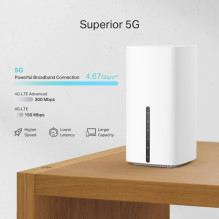 TP-LINK 5G AX1800 belaidis dviejų dažnių gigabito maršrutizatorius Archer NX200