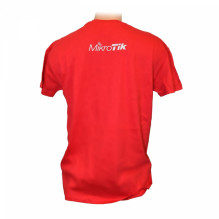 MIKROTIK red T-Shirt, (M-Size) MIKROTIK red T-Shirt, (M-Size)