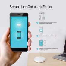 TP-LINK AC1300 viso namo tinklo „Wi-Fi“ sistema (2 vnt. pakuotė)