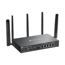 TP-LINK Omada 4G+ Cat6 AX3000 gigabito VPN šliuzas su 4 prievadų PoE+
