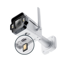 TP-LINK VIGI 4MP Outdoor Full-Color 4G Bullet Network Camera InSight S345-4G