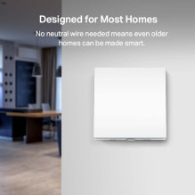 TP-LINK Smart Light Switch, 1-Gang 1-Way, Tapo S210 TP-LINK Smart Light Switch, 1-Gang 1-Way, Tapo S210