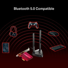 TP-LINK AX3000 „Wi-Fi 6 Bluetooth 5.0 PCIe“ adapteris TP-LINK AX3000 „Wi-Fi 6 Bluetooth 5.0 PCIe“ adapteris