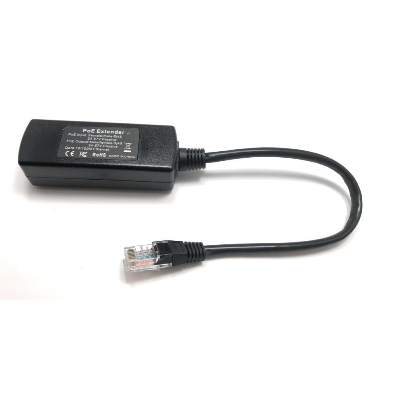 Passive PoE Extender 10 / 100 Mbps