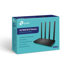 TP-LINK Archer C80 belaidis AC1900 MU-MIMO Wi-Fi maršrutizatorius