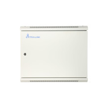 EXTRALINK 12U 600X450 WALL-MOUNTED RACKMOUNT CABINET, METAL DOOR, GRAY