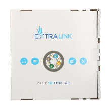 EXTRALINK CAT5E UTP (U / UTP) V2 Indoor Twisted Pair LAN cable, 305m