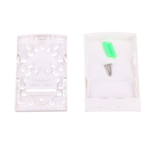 EXTRALINK Adele 2 Core Fiber Optic Terminal Box, White EXTRALINK Adele 2 Core Fiber Optic Terminal Box, White