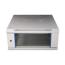 EXTRALINK 4U 600X600 WALL-MOUNTED RACKMOUNT CABINET, GRAY