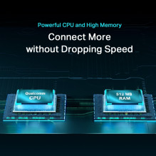 TP-LINK AX3000 dviejų dažnių gigabito „Wi-Fi 6“ maršrutizatorius „Archer AX55“