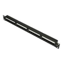 EXTRALINK 24 prievadų Cat5e UTP gigabito pataisos skydas V2