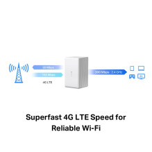 „MERCUSYS“ 300 Mbps belaidis N 4G LTE maršrutizatorius