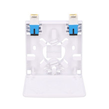 EXTRALINK AGNES 2 CORE FIBER OPTIC TERMINATION BOX WITH ADAPTER, WHITE