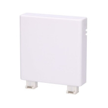 EXTRALINK AGNES 2 CORE FIBER OPTIC TERMINATION BOX WITH ADAPTER, WHITE