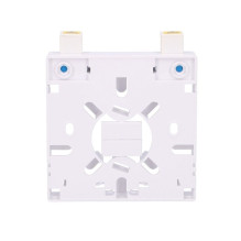 EXTRALINK AGNES 2 CORE FIBER OPTIC TERMINATION BOX WITH ADAPTER, WHITE