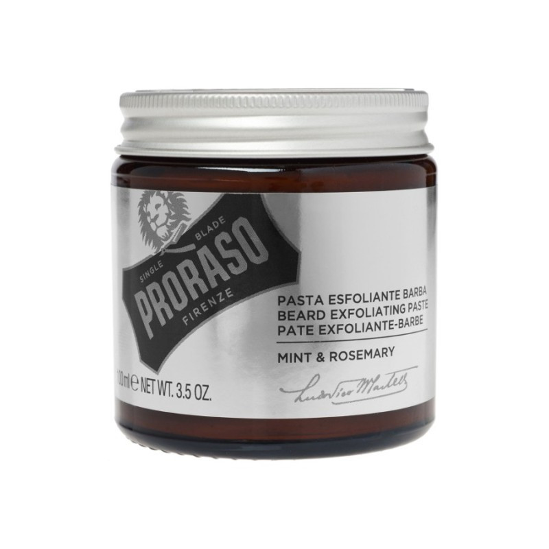 Beard Exfoliating Scrub Mint and rosemary scented beard scrub, 100ml