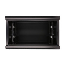 EXTRALINK 6U 600X450 WALL-MOUNTED RACKMOUNT CABINET BLACK