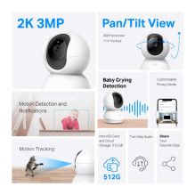 TP-LINK TC71 namų apsaugos belaidžio ryšio kamera su pasukamu / pakreipiamu ekranu TP-LINK TC71 namų apsaugos belaidžio ryšio kamera su pasukamu / pakreipiamu ekranu