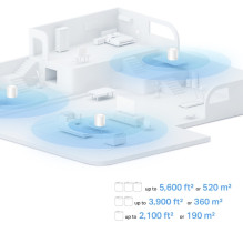 TP-LINK AX1500 Whole Home Mesh Wi-Fi 6 System Deco X10, 1 pack